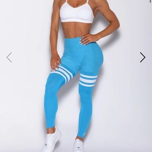 Bombshell scrunch thigh high legging